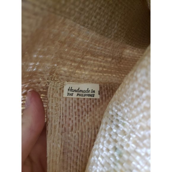 Vintage Wicker Floral‎ Handbag - Picture 3 of 3